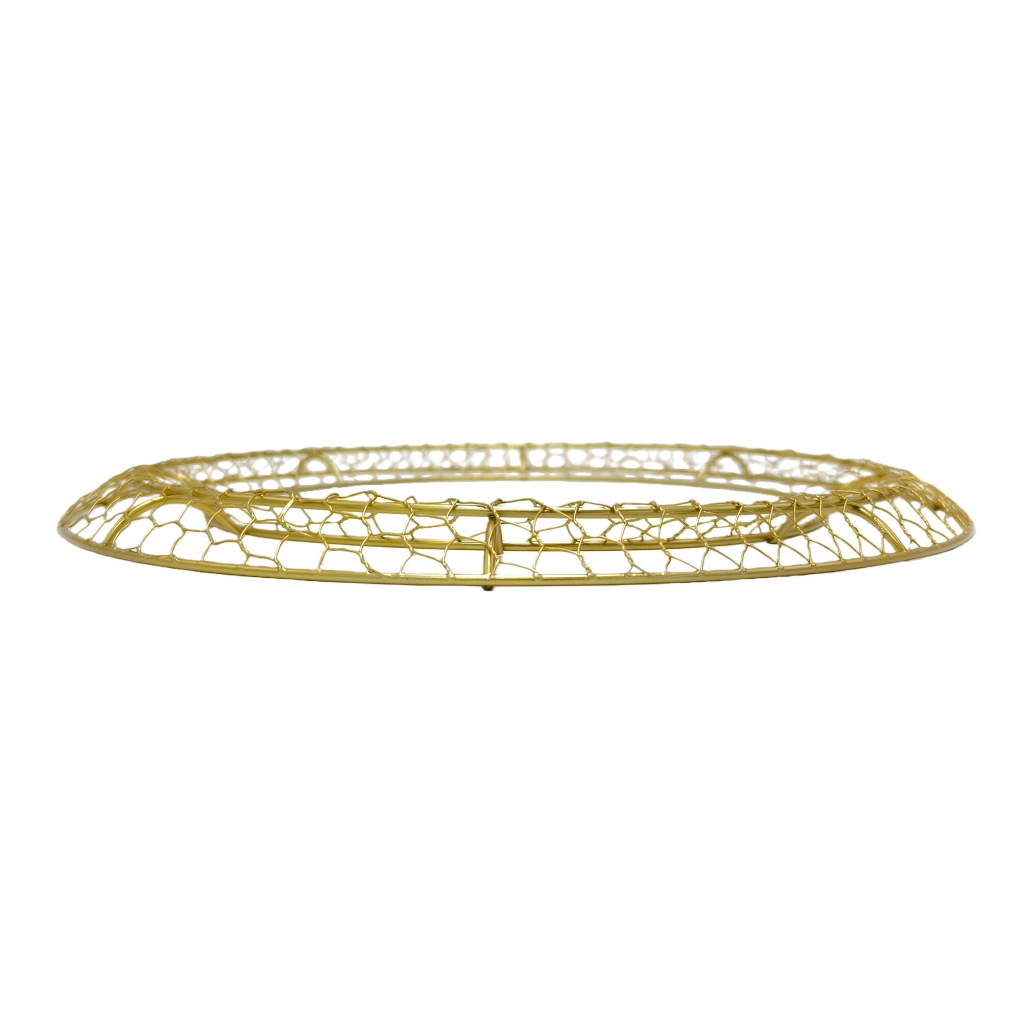 16" Gold Metal Wreath Form by Ashland®